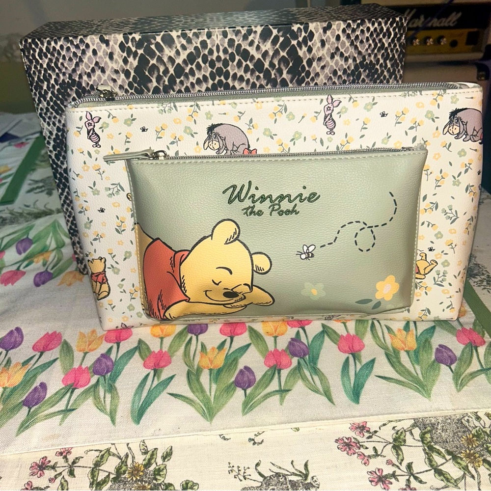 Winnie The Pooh makeup cosmetic bag